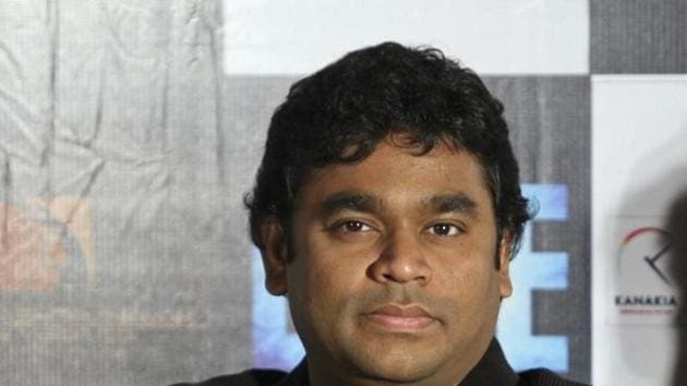 Oscar winning music director AR Rahman poses for a picture during a news conference.(Reuters)