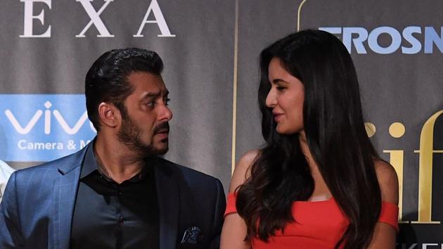 Salman and his former girlfriend, Katrina, will be performing at the 18th edition of The International Indian Film Academy (IIFA) Awards(AFP)