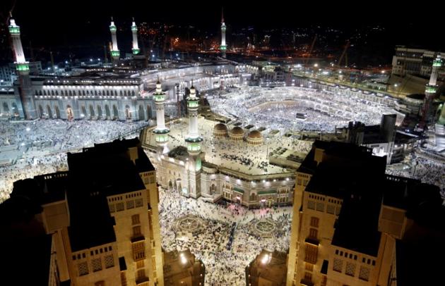 The Kaaba at the Grand Mosque in Mecca, Saudi Arabia.(Reuters File) The Kaaba at the Grand Mosque in Mecca, Saudi Arabia.(Reuters File)