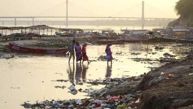 Many revere the Ganga, but few really care for it. The river continues be abused by pilgrims and local residents despite an NGT verdict that bans wilfully polluting it. (Sheeraz Rizvi/ HT photo) Many revere the Ganga, but few really care for it. The river continues be abused by pilgrims and local residents despite an NGT verdict that bans wilfully polluting it. (Sheeraz Rizvi/ HT photo)