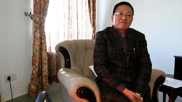 TR Zeliang hopes to make a comeback as the Nagaland chief minister. (HT Photo) TR Zeliang hopes to make a comeback as the Nagaland chief minister. (HT Photo)