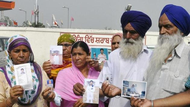 39 Indians, including 29 Punjabis, went missing at Mosul in Iraq in June 2014 after being abducted by the Islamic State. (AFP/Representative Image) 39 Indians, including 29 Punjabis, went missing at Mosul in Iraq in June 2014 after being abducted by the Islamic State. (AFP/Representative Image)