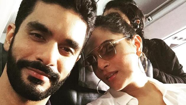 Rumours are rife that Angad is currently dating Richa Chadha. (Instagram) Rumours are rife that Angad is currently dating Richa Chadha. (Instagram)