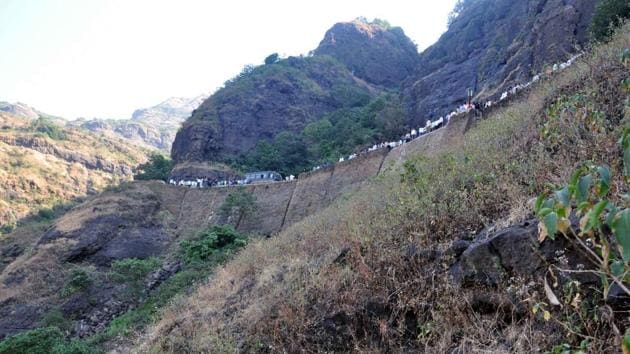 The Malshej Ghat, a popular picnic destination during monsoons, is prone to landslides. (Hindustan Times) The Malshej Ghat, a popular picnic destination during monsoons, is prone to landslides. (Hindustan Times)