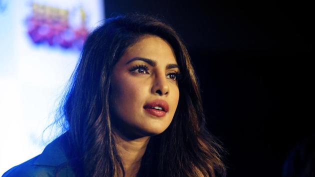 Priyanka Chopra attends the press conference of her upcoming Marathi film Kaay Re Rascalaa.(AFP)
