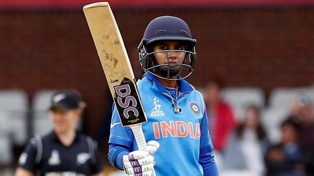 Mithali Raj slammed her sixth century as India reached a great position against New Zealand in the ICC Women’s World Cup clash in Derby.(Action Images via Reuters) Mithali Raj slammed her sixth century as India reached a great position against New Zealand in the ICC Women’s World Cup clash in Derby.(Action Images via Reuters)