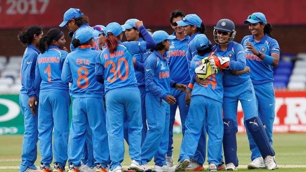 India thrashed New Zealand by 186 runs to reach the ICC Women’s World Cup semis.(Action Images via Reuters) India thrashed New Zealand by 186 runs to reach the ICC Women’s World Cup semis.(Action Images via Reuters)