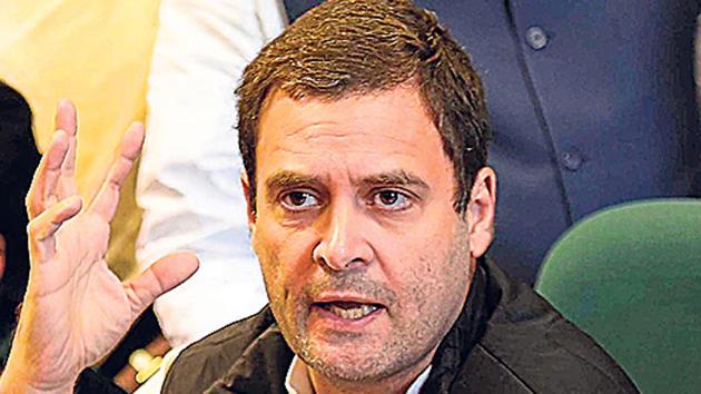 Rahul Gandhi has stepped up his attack on the BJP and has been vociferously criticising the Modi government’s policies. (HT File Photo) Rahul Gandhi has stepped up his attack on the BJP and has been vociferously criticising the Modi government’s policies. (HT File Photo)