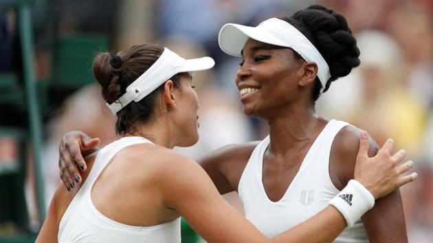 Eventually Spain’s Garbine Muguruza won the final 7-5, 6-0. (REUTERS) Eventually Spain’s Garbine Muguruza won the final 7-5, 6-0. (REUTERS)