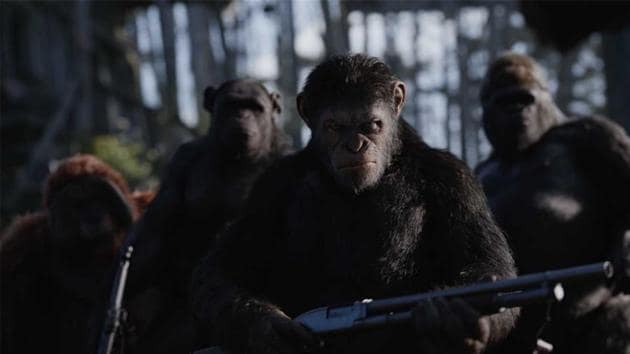 Andy Serkis in a still from the film.