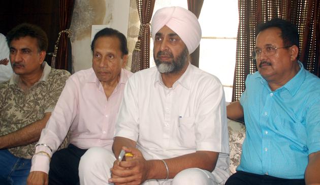 Punjab finance minister Manpreet Singh Badal at Bathinda. (Sanjeev Kumar/HT) Punjab finance minister Manpreet Singh Badal at Bathinda. (Sanjeev Kumar/HT)