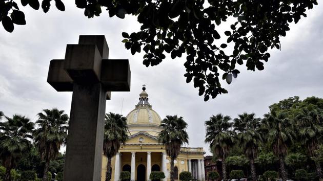 The Church has witnessed several momentous events including baptization of two notable citizens of Delhi — Master Ram Chander and Chiman Lal in 1852. Queen Elizabeth and Prince Philip, duke of Edinburgh also worshipped here in 1961. (Ajay Aggarwal/HT PHOTO) 