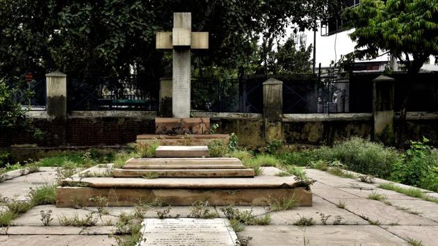 A severely fund-starved church committee has now planned a fund raising event on July 29 to invite individuals, social and government organisations along with corporates to make contributions through their CSR initiatives. (Ajay Aggarwal/HT PHOTO) 