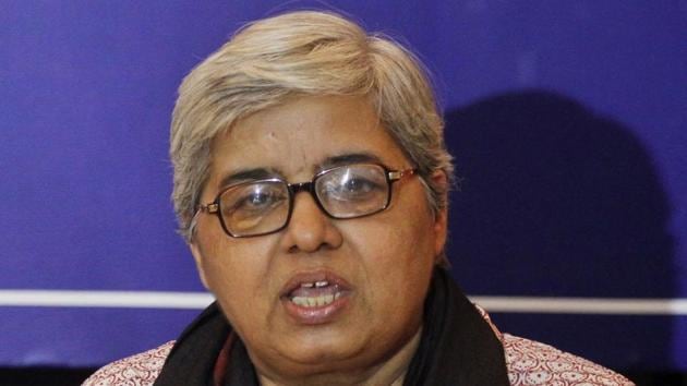 Human rights activist Hashmi is associated with Pehchaan, a voluntary organisation that imparts skills and education to girls who drop out of school. Human rights activist Hashmi is associated with Pehchaan, a voluntary organisation that imparts skills and education to girls who drop out of school.