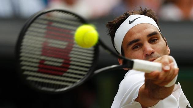 Roger Federer easily won the second set 6-1, again breaking Cilic’s serve twice in the process. (AFP)