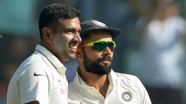 Ravichandran Ashwin (L) said India will move from Anil Kumble’s departure as head coach.(AFP)