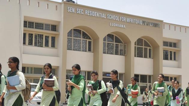 The government spends Rs 40 crore a year on Meritorious Schools in the state.(HT File Photo)