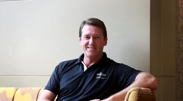 Glenn McGrath played for Delhi Daredevils (DD) in India Premier League (IPL).(HT Photo)