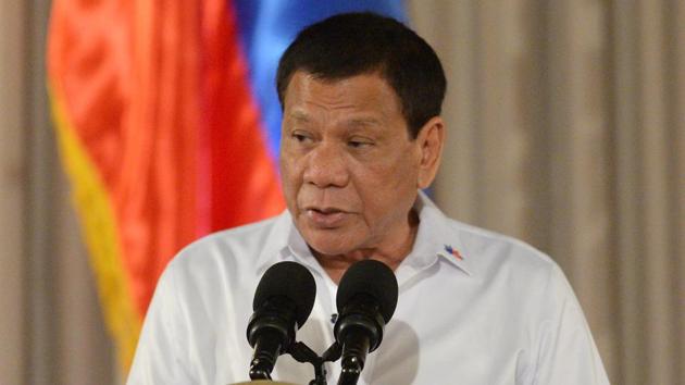 Philippine President Rodrigo Duterte delivers a speech during a ceremony for a proposed draft of the Bangsamoro Basic Law (BBL) at the Malacanang Palace in Manila.(AFP File Photo) Philippine President Rodrigo Duterte delivers a speech during a ceremony for a proposed draft of the Bangsamoro Basic Law (BBL) at the Malacanang Palace in Manila.(AFP File Photo)