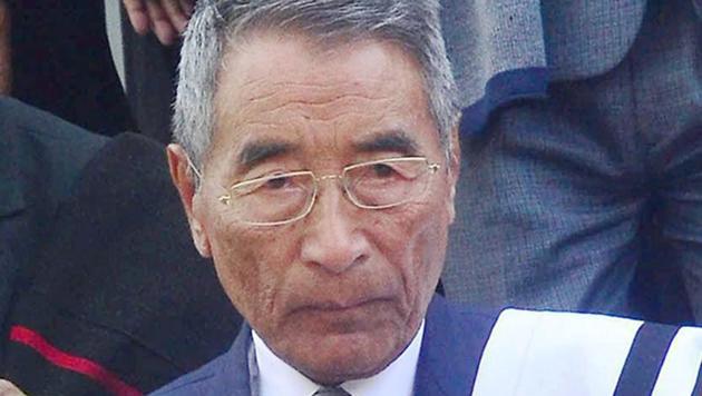 Nagaland Chief Minister Shurhozelie Liezietsu (PTI File Photo) Nagaland Chief Minister Shurhozelie Liezietsu (PTI File Photo)