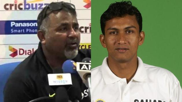 Bharat Arun (L) has returned as the bowling coach, while Sanjay Bangar will be the assistant coach under new India coach Ravi Shastri.(HT Photo)