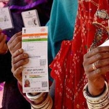 More than 1.4 billion people or 95% of India’s population now have an Aadhaar number, which is to be obtained by all residents. Aadhaar is not a proof of citizenship. (PTI File Photo) More than 1.4 billion people or 95% of India’s population now have an Aadhaar number, which is to be obtained by all residents. Aadhaar is not a proof of citizenship. (PTI File Photo)