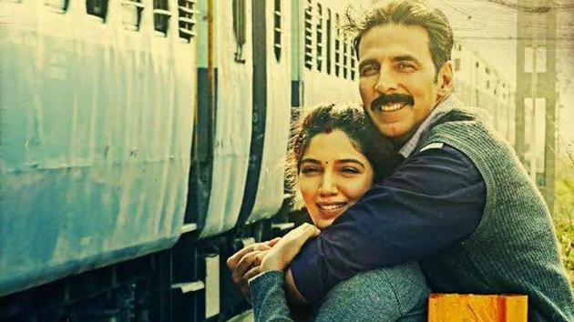 Akshay Kumar is Keshav and Bhumi Pednekar is Jaya in Toilet Ek Prem Katha. Akshay Kumar is Keshav and Bhumi Pednekar is Jaya in Toilet Ek Prem Katha.