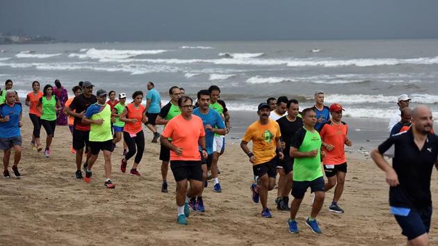 These participants don’t believe in giving excuses. (Satish Bate/HT Photo)