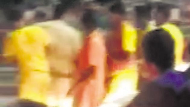 The Ghaziabad police denied the incident but it was confirmed by a source from the administration. The Ghaziabad police denied the incident but it was confirmed by a source from the administration.