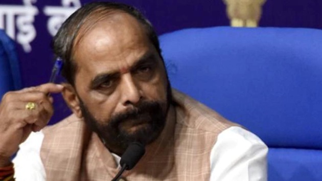 Minister of state for home Hansraj Ahir (HT File Photo) Minister of state for home Hansraj Ahir (HT File Photo)