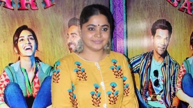 Ashwiny Iyer Tiwari during the trailer launch of Bareilly Ki Barfi in Mumbai on July 19. (IANS) Ashwiny Iyer Tiwari during the trailer launch of Bareilly Ki Barfi in Mumbai on July 19. (IANS)
