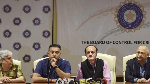India coach Ravi Shastri has expressed the desire to have former batting great Sachin Tendulkar on board as a consultant. (PTI) India coach Ravi Shastri has expressed the desire to have former batting great Sachin Tendulkar on board as a consultant. (PTI)