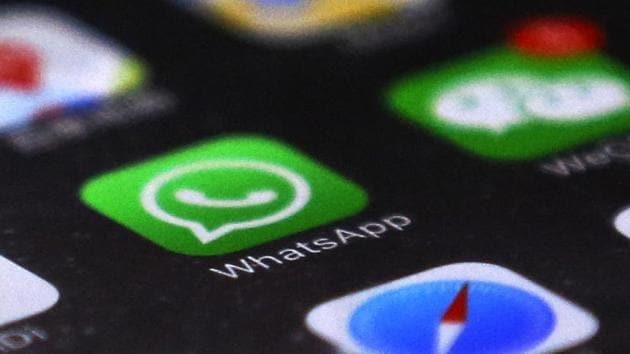 WhatsApp is seen with other mobile apps on a smartphone. (AP File) WhatsApp is seen with other mobile apps on a smartphone. (AP File)