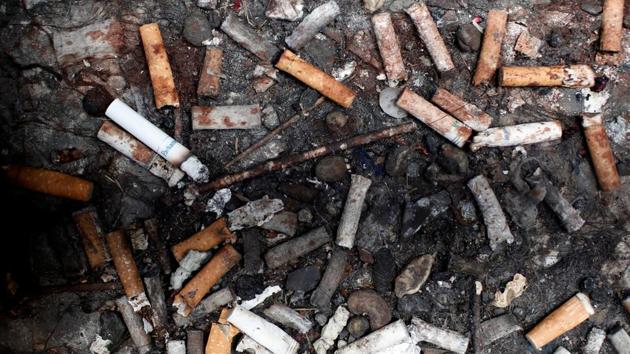 Doctors for You, an NGO working towards cancer care, had moved the NGT praying that the Centre be directed to declare cigarette and bidi butts “toxic waste”.(REUTERS)
