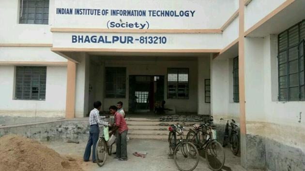 The building from where the IIIT would be established in Bhagalpur. (HT Photo) The building from where the IIIT would be established in Bhagalpur. (HT Photo)