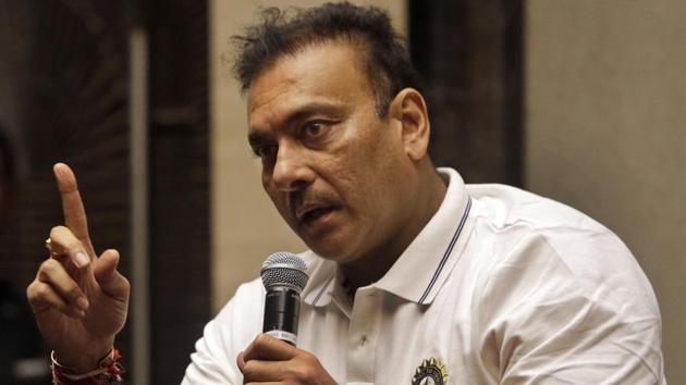 Indian cricket team head coach Ravi Shastri speaks during a press conference before leaving for their Sri Lanka tour in Mumbai on Wednesday. (AP) Indian cricket team head coach Ravi Shastri speaks during a press conference before leaving for their Sri Lanka tour in Mumbai on Wednesday. (AP)
