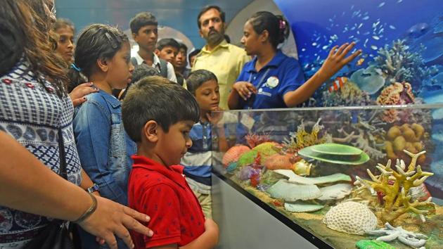 ‘Mummy didn’t tell me about this.’ (Pratik Chorge/HT Photo) 