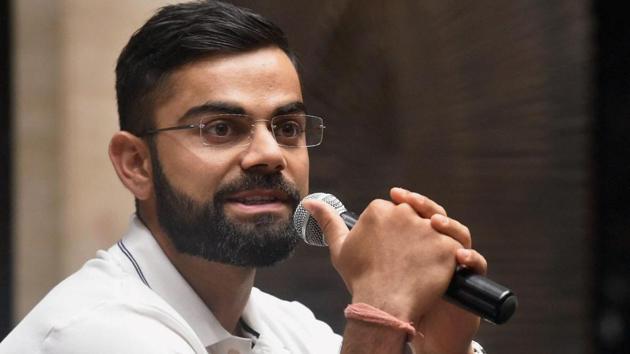 India national cricket team captain Virat Kohli during a press conference in Mumbai before leaving for Sri Lanka tour on Wednesday. (PTI) India national cricket team captain Virat Kohli during a press conference in Mumbai before leaving for Sri Lanka tour on Wednesday. (PTI)