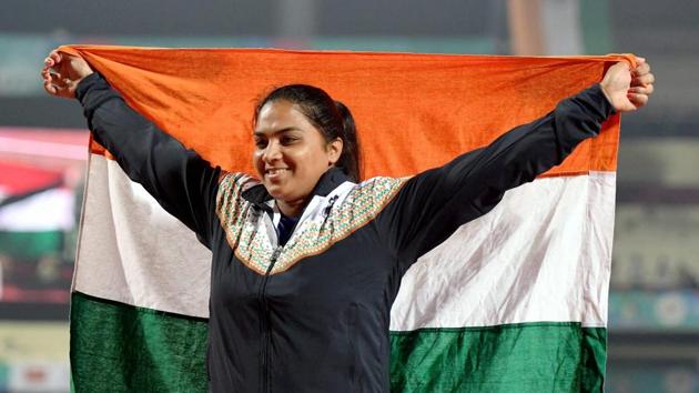 Manpreet Kaur had won the gold medal at the Asian Athletics Championships in Bhubaneshwar. (PTI) Manpreet Kaur had won the gold medal at the Asian Athletics Championships in Bhubaneshwar. (PTI)