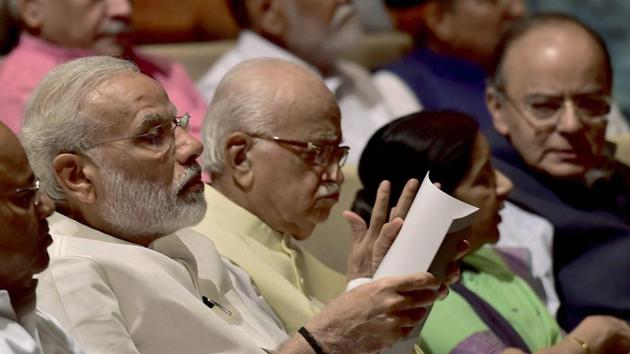 Prime Minister Narendra Modi at the BJP parliamentary party meeting at Parliament House in New Delhi on July 19, 2017. (PTI) Prime Minister Narendra Modi at the BJP parliamentary party meeting at Parliament House in New Delhi on July 19, 2017. (PTI)