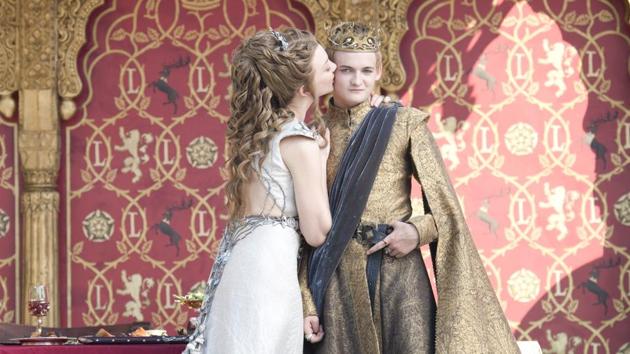 A still from Game Of Thrones. Fans of the series are opting for themed wedding events, replete with decor and props representing the show. A still from Game Of Thrones. Fans of the series are opting for themed wedding events, replete with decor and props representing the show.