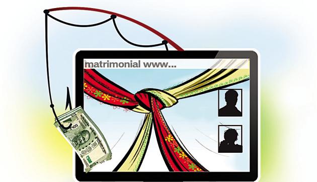 According to the police, the man befriended one Jennifer Brown though the matrimonial site last March.