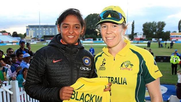 Harmanpreet Kaur struck a sensational 171* as India beat Australia by 36 runs to storm into the ICC Women’s World Cup final. (Twitter )