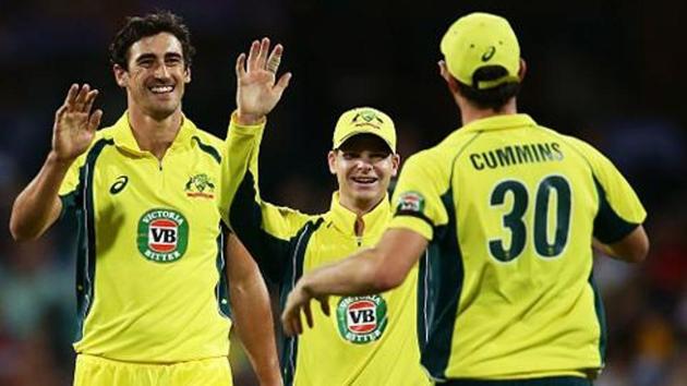 Australia’s top players like Mitchell Starc and Steve Smith have new deals with car companies which are directly in competition with CA’s car sponsor. (Getty Images) Australia’s top players like Mitchell Starc and Steve Smith have new deals with car companies which are directly in competition with CA’s car sponsor. (Getty Images)
