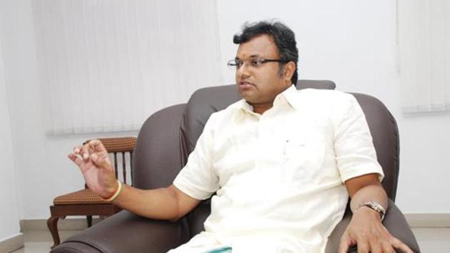 Karti Chidambaram is being investigated for a firm indirectly receiving funds from Mauritius for clearances given to INX Media in 2007.(HT File Photo) Karti Chidambaram is being investigated for a firm indirectly receiving funds from Mauritius for clearances given to INX Media in 2007.(HT File Photo)