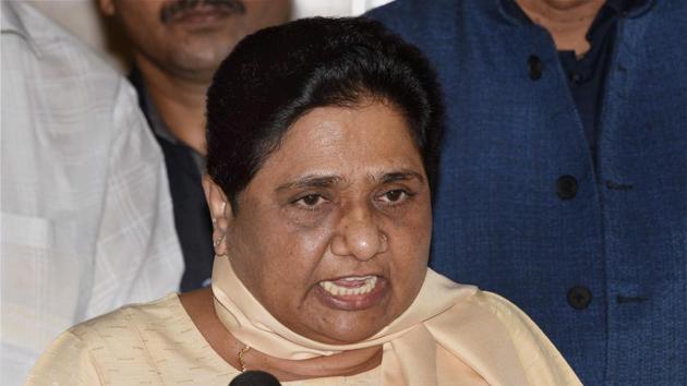 BSP chief Mayawati addressing the media in New Delhi, July 18. (PTI) BSP chief Mayawati addressing the media in New Delhi, July 18. (PTI)