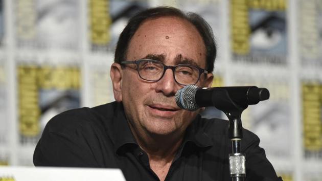 Goosebumps creator R L Stine speaks on a panel on day one of Comic-Con International on July 20, 2017, in San Diego, California, US. (Richard Shotwell/Invision/AP) Goosebumps creator R L Stine speaks on a panel on day one of Comic-Con International on July 20, 2017, in San Diego, California, US. (Richard Shotwell/Invision/AP)