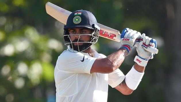 Indian captain Virat Kohli top scored for India with 53. (AFP) Indian captain Virat Kohli top scored for India with 53. (AFP)