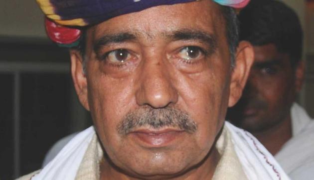 Ajmer MP Sanwar Lal Jat.(HT File Photo) Ajmer MP Sanwar Lal Jat.(HT File Photo)