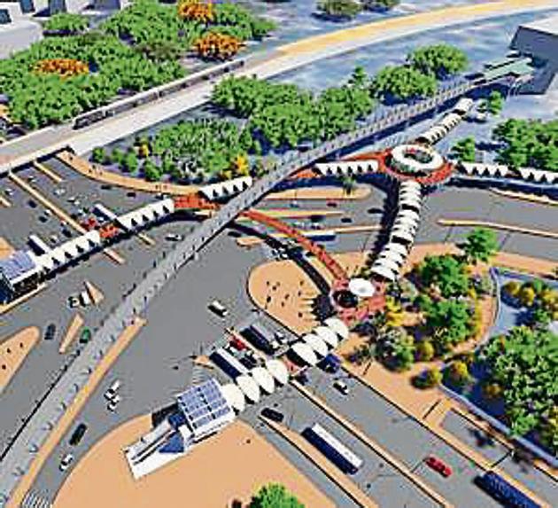 Delhi PWD minister Satyendar Jain on Sunday tweeted that tenders for construction of a skywalk and foot overbridge at the junction of Sikandra Road, Mathura Road, Tilak Marg, and Bahadur Shah Zafar Marg at ITO has been initiated.(Handout)